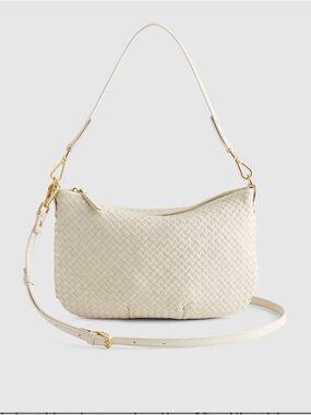 Quince Italian Handwoven Mini Leather Bag